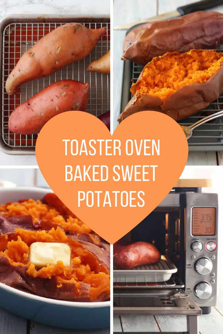 The Ultimate Guide for how to prep and bake sweet potatoes in your toaster oven. Learn which varieties are best for baking and get step-by-step directions to make the best tasting toaster oven baked sweet potato t